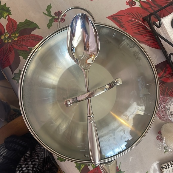 Original Prince House Stainless Steel Stir Fry Pan with serving spoon - Picture 10 of 12